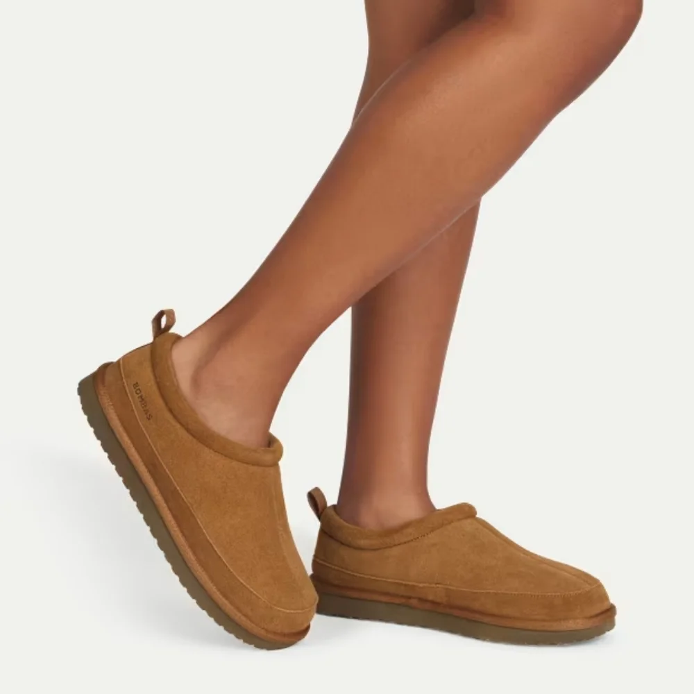 NIB Bombas Women’s Saturday Suede Slip-On Slipper Shoes - CAMEL - 7 - Picture 9 of 9